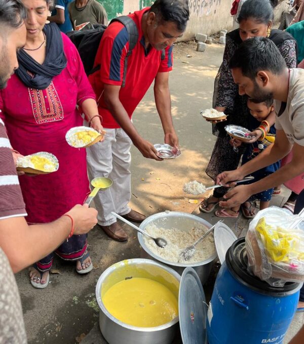 kadi chawal distribution
